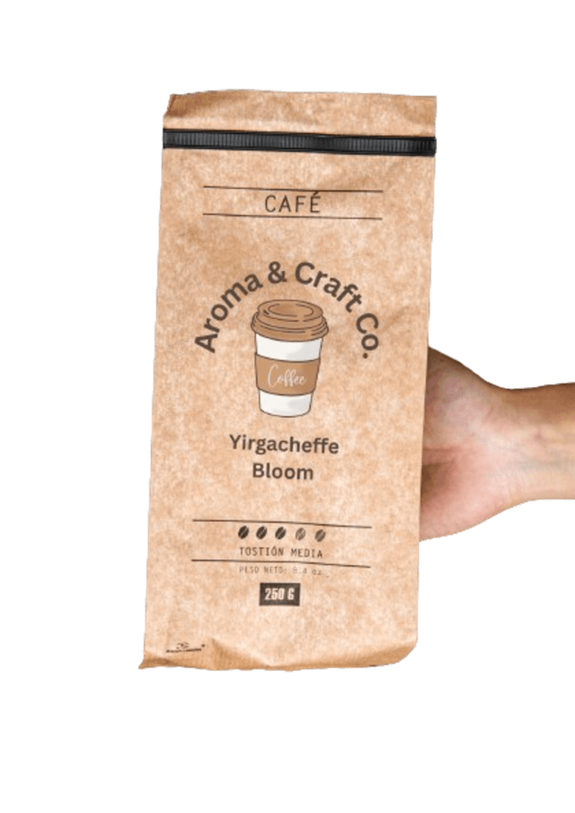 coffee bag of Yirgacheffe Bloom